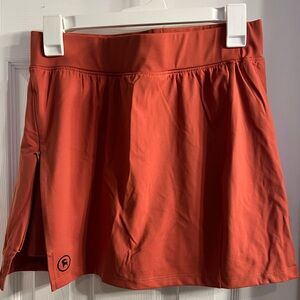 Backcountry split skort,  coral color